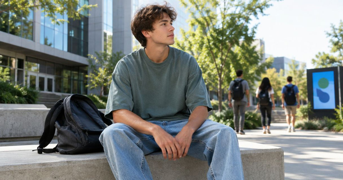Best oversized t-shirts for college guys 2026